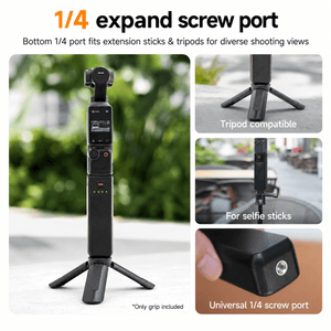 LKTOP 5000mAh Battery Handle for DJI Osmo Pocket 3, Pocket 4 and Pocket 4P